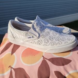 Vans Shoes Slip On Patterned 10.5